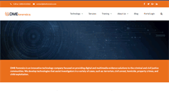 Desktop Screenshot of dmeforensics.com